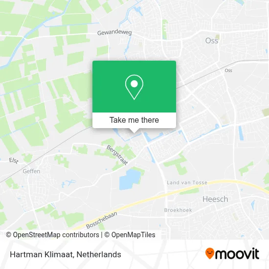 Hartman Klimaat map