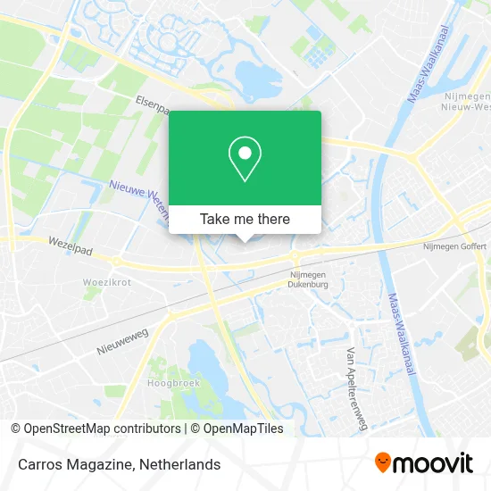 Carros Magazine map