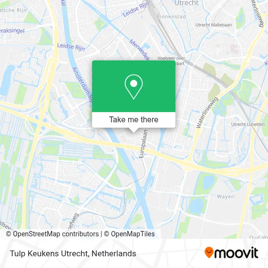 Tulp Keukens Utrecht map