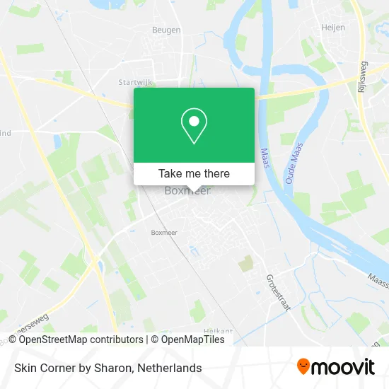 Skin Corner by Sharon map