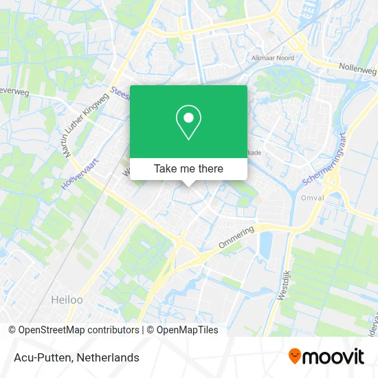 Acu-Putten Karte