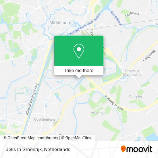Jells In Groenrijk map