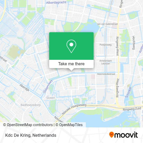 Kdc De Kring map