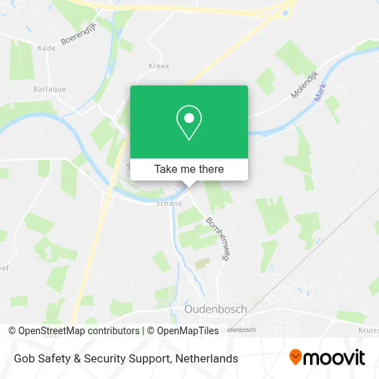 Gob Safety & Security Support map