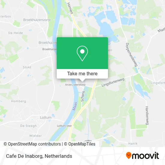 Cafe De Inaborg map