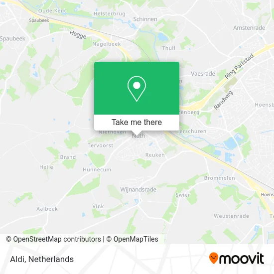 Aldi map