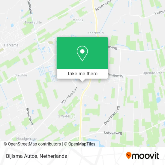Bijlsma Autos map
