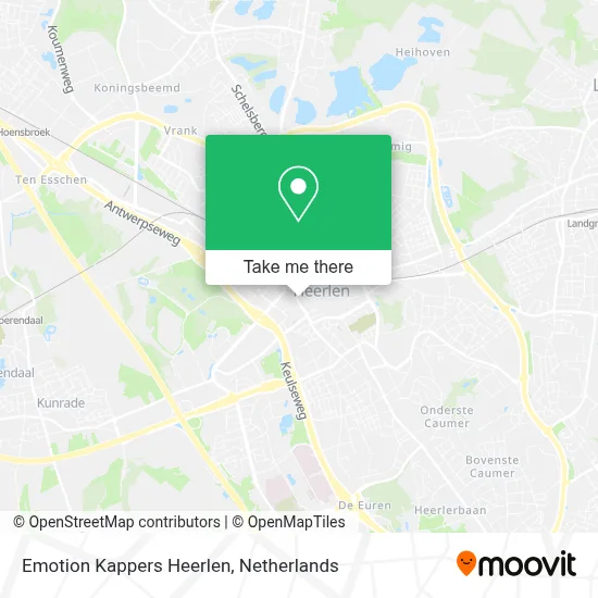 Emotion Kappers Heerlen map