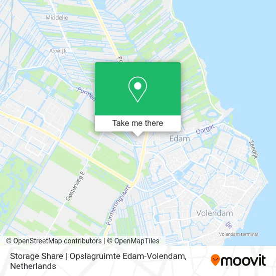 Storage Share | Opslagruimte Edam-Volendam map