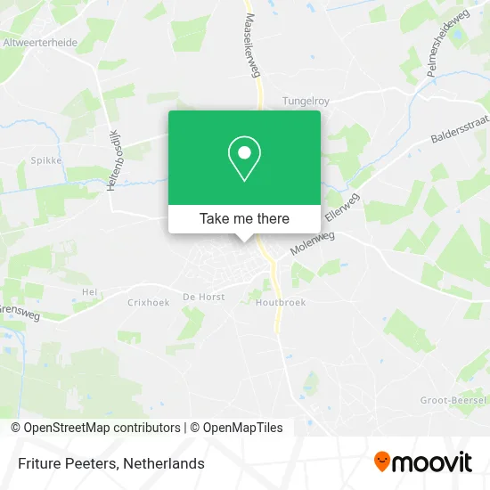 Friture Peeters map