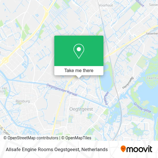 Allsafe Engine Rooms Oegstgeest map