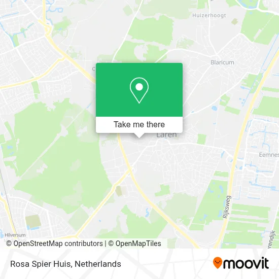 Rosa Spier Huis Karte