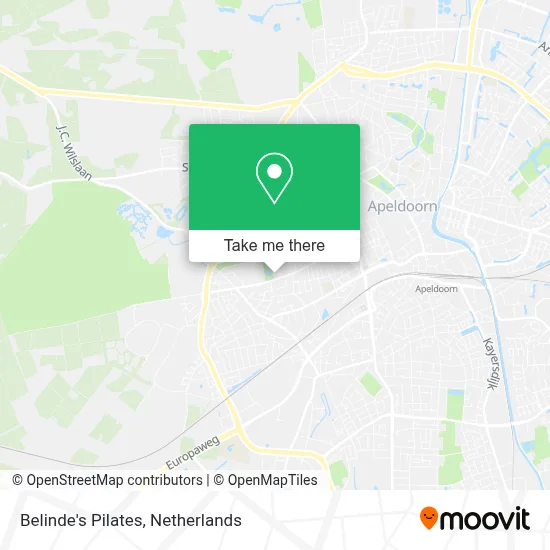 Belinde's Pilates map
