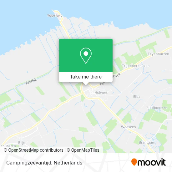 Campingzeevantijd map