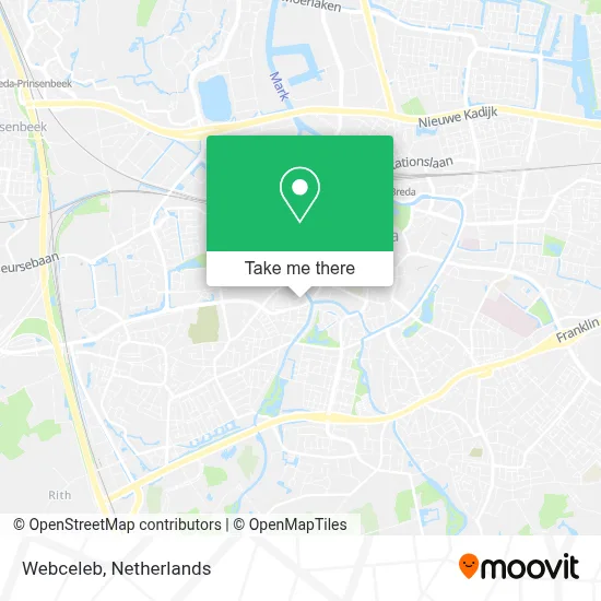 Webceleb map