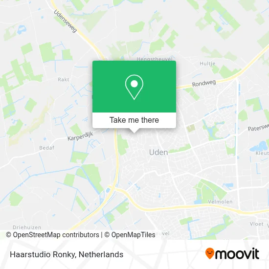 Haarstudio Ronky map