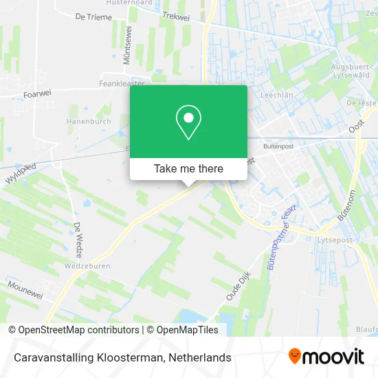 Caravanstalling Kloosterman Karte