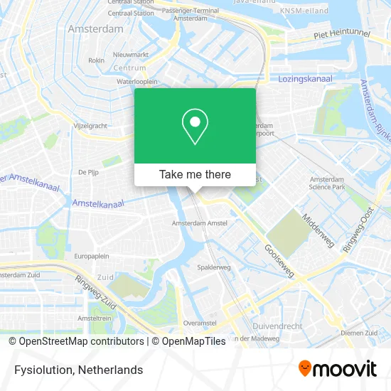 Fysiolution map
