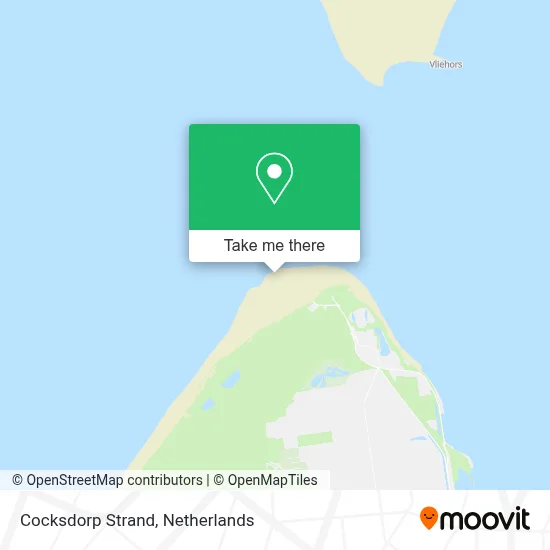Cocksdorp Strand Karte