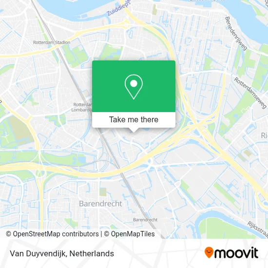Van Duyvendijk map