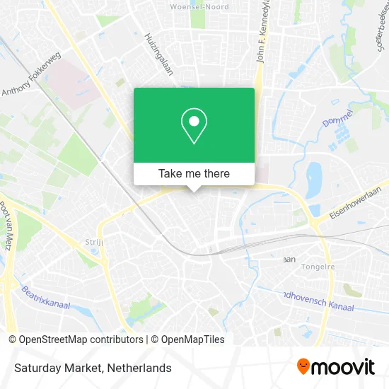 Saturday Market map