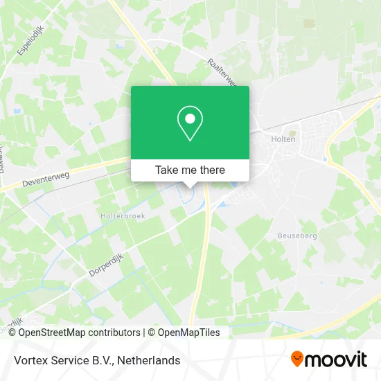 Vortex Service B.V. map