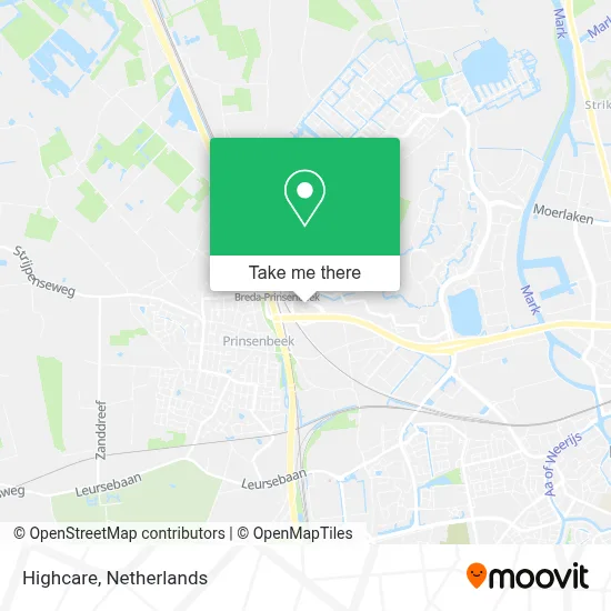 Highcare map
