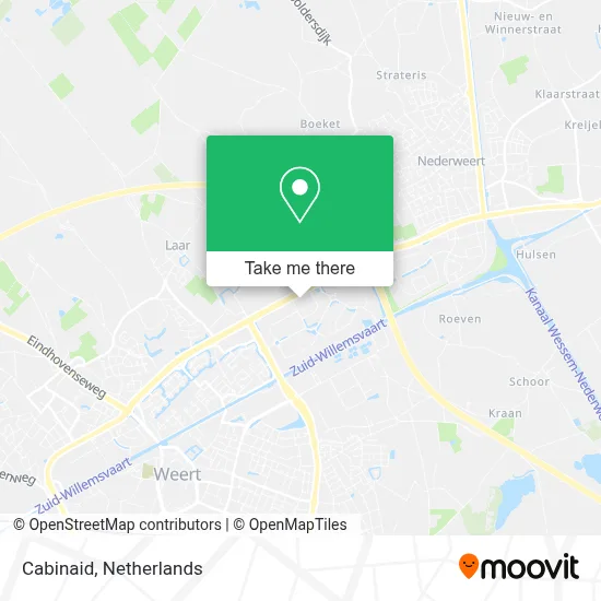 Cabinaid map