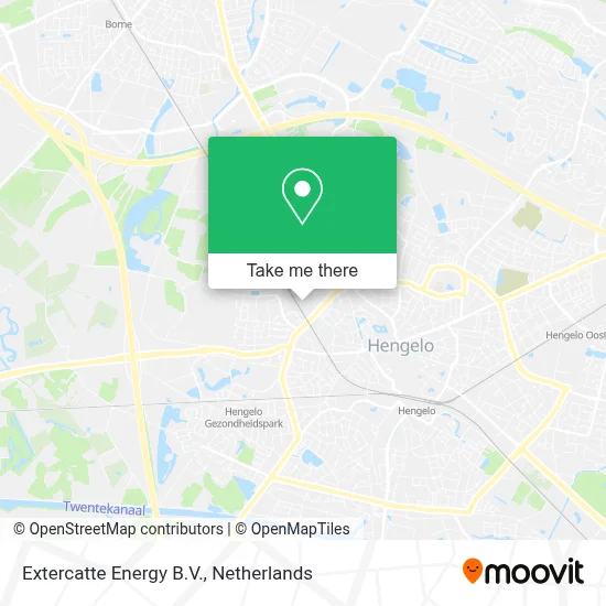 Extercatte Energy B.V. map