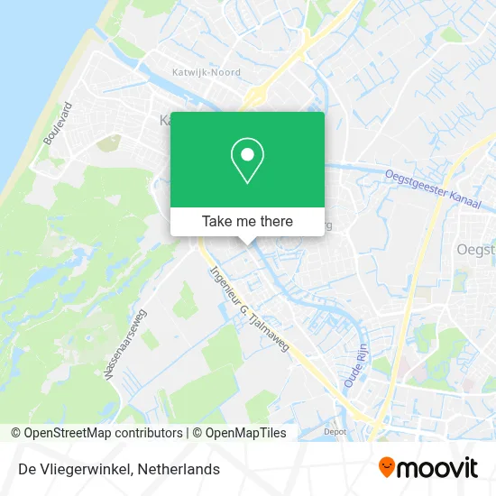 De Vliegerwinkel Karte