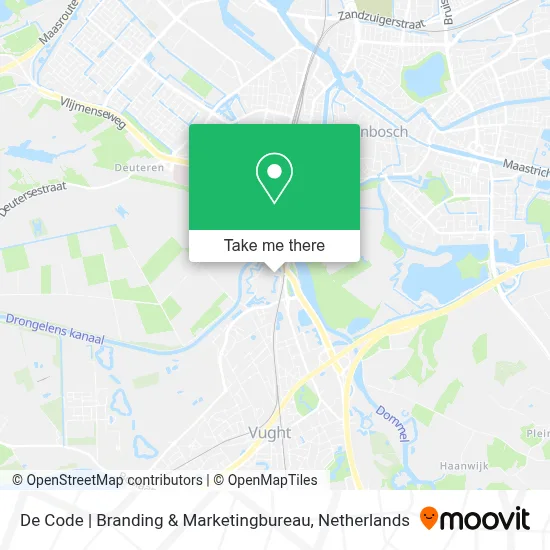 De Code | Branding & Marketingbureau map