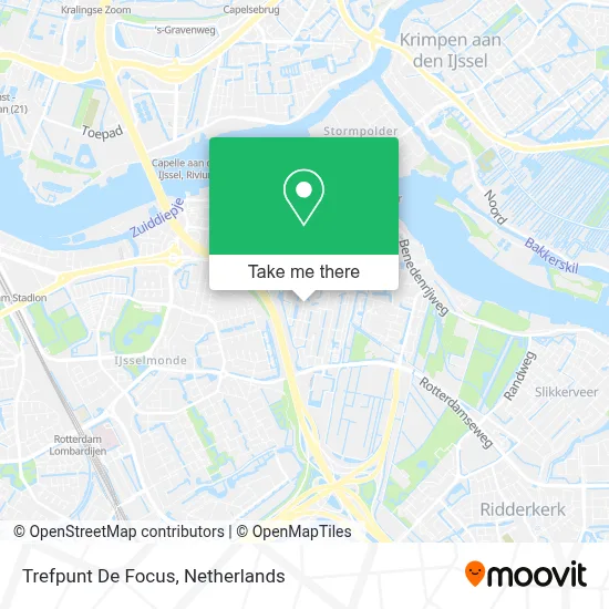 Trefpunt De Focus map