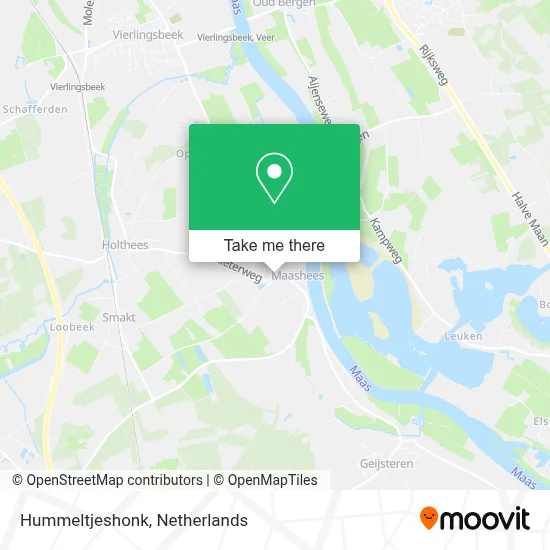 Hummeltjeshonk map