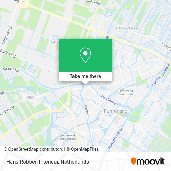 Hans Robben Interieur map