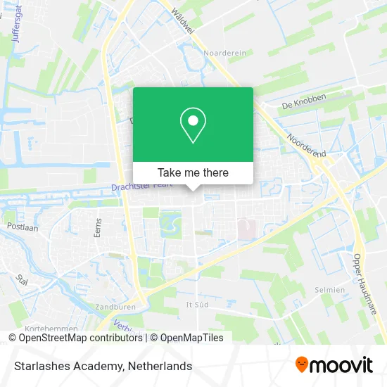 Starlashes Academy map