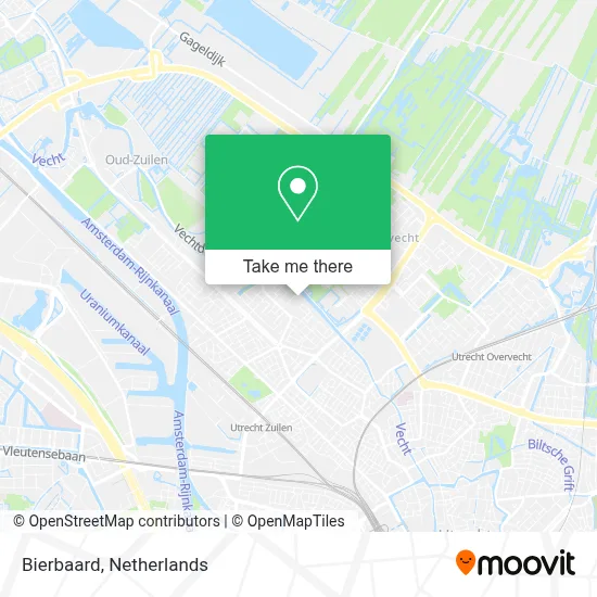 Bierbaard map
