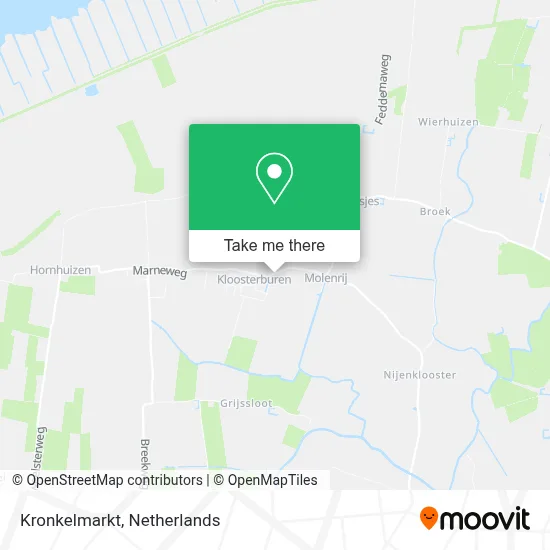 Kronkelmarkt map