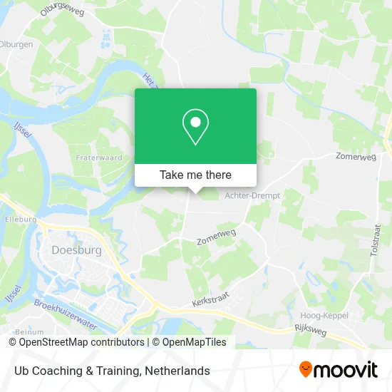 Ub Coaching & Training map