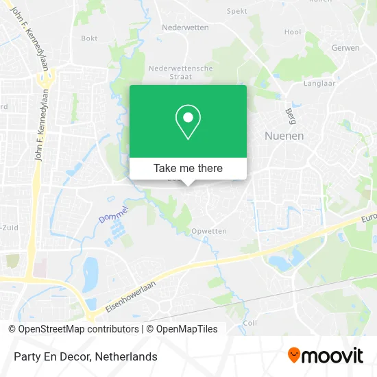 Party En Decor map