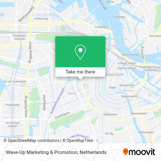 Wave-Up Marketing & Promotion map