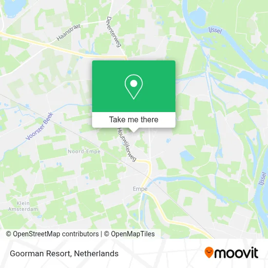 Goorman Resort map
