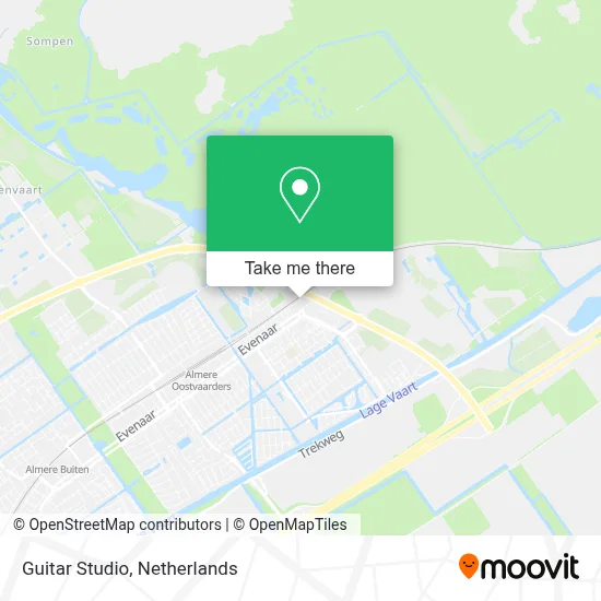 Guitar Studio map