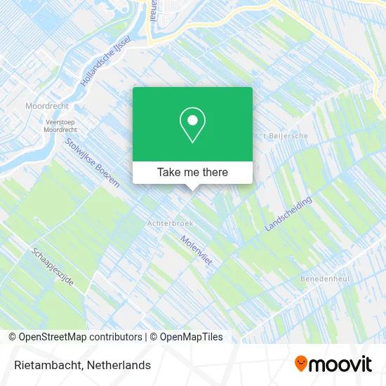 Rietambacht map