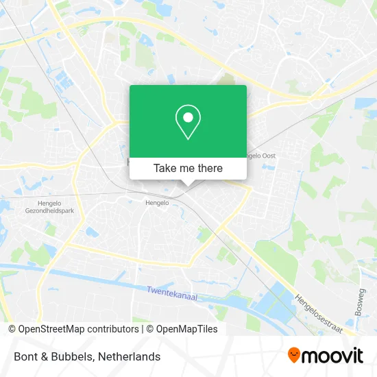 Bont & Bubbels map