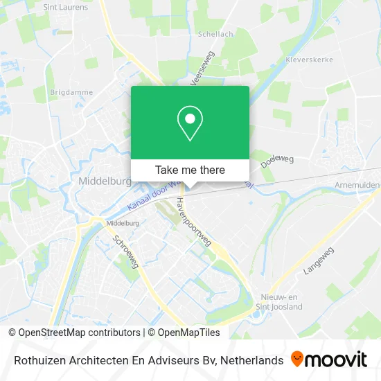 Rothuizen Architecten En Adviseurs Bv map