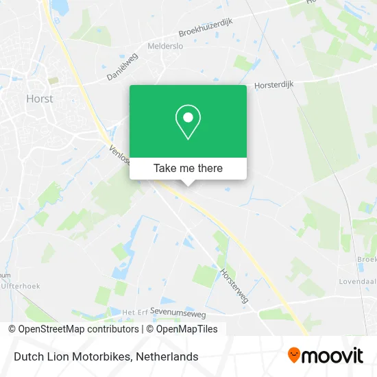 Dutch Lion Motorbikes map