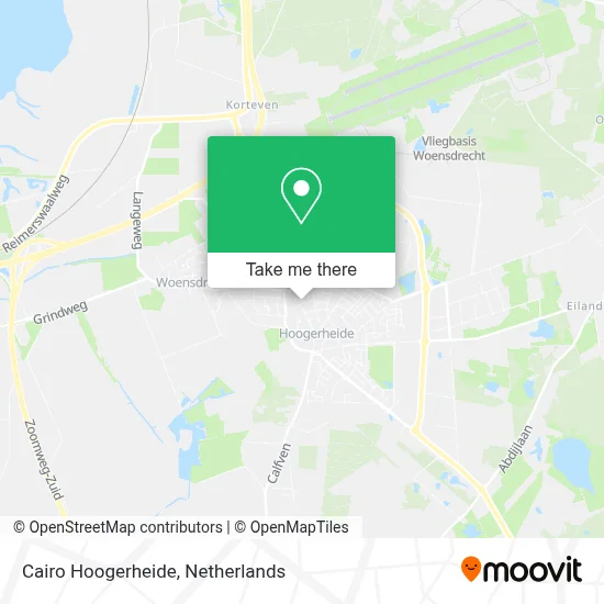 Cairo Hoogerheide map