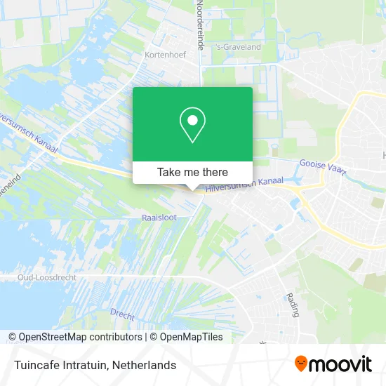 Tuincafe Intratuin map