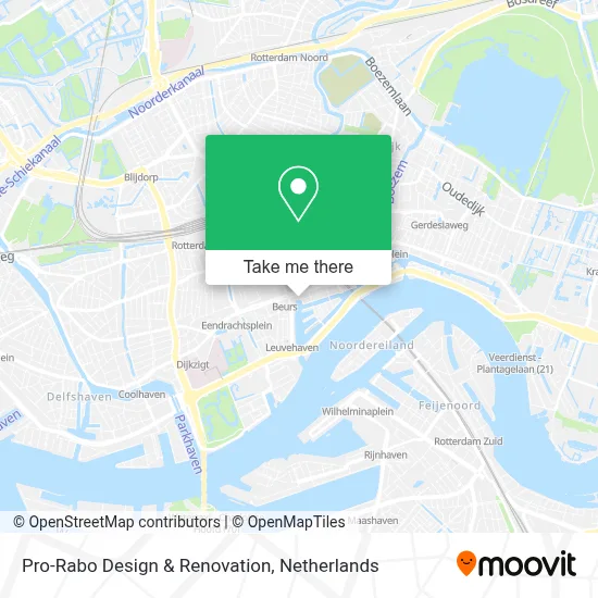 Pro-Rabo Design & Renovation map