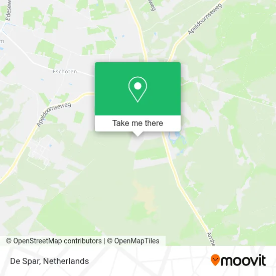 De Spar map
